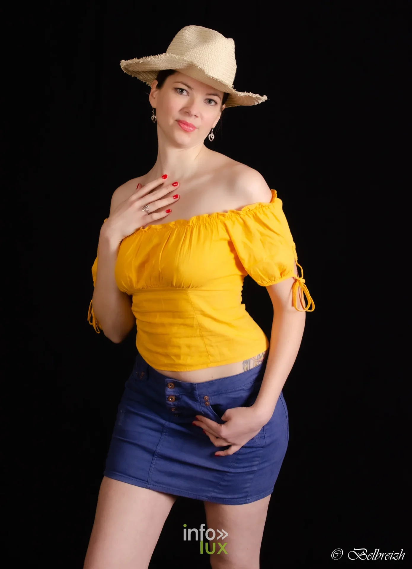 Wendy en look mode contemporain, finaliste Top Model Belgium 2027
