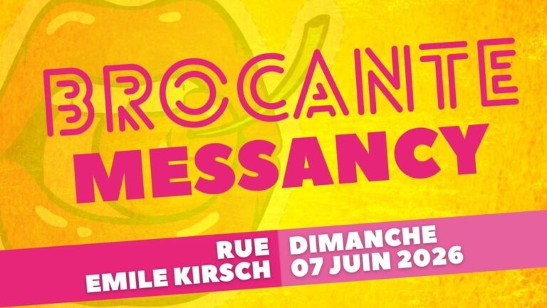 Messancy > Brocante > 13ème brocante de Messancy — Rue Emile Kirsch 2026