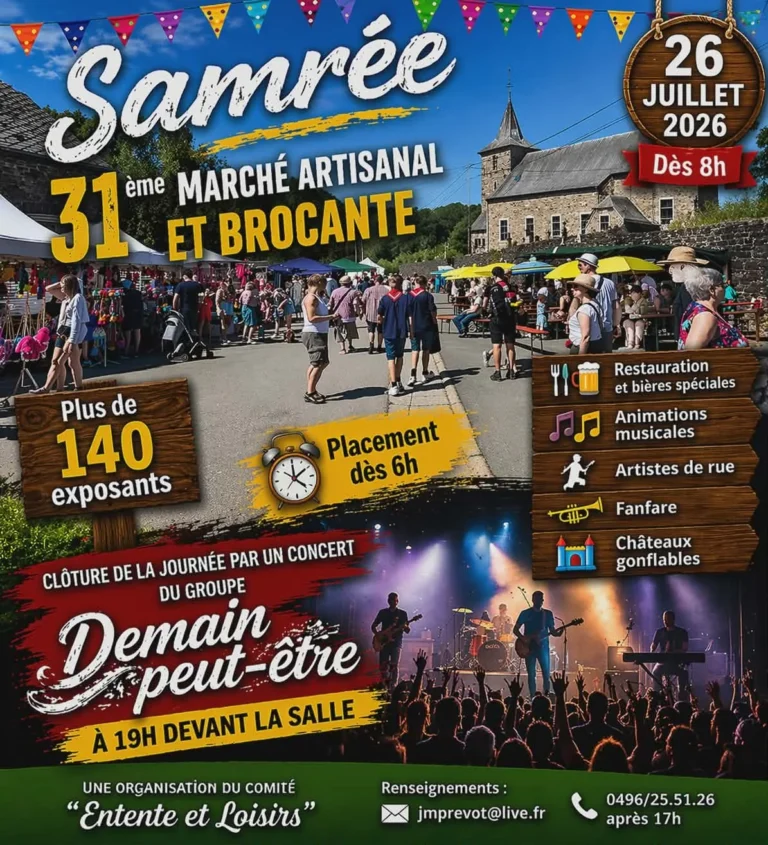 La Roche-en-Ardenne > Marché > 31ème Marché artisanal et brocante
