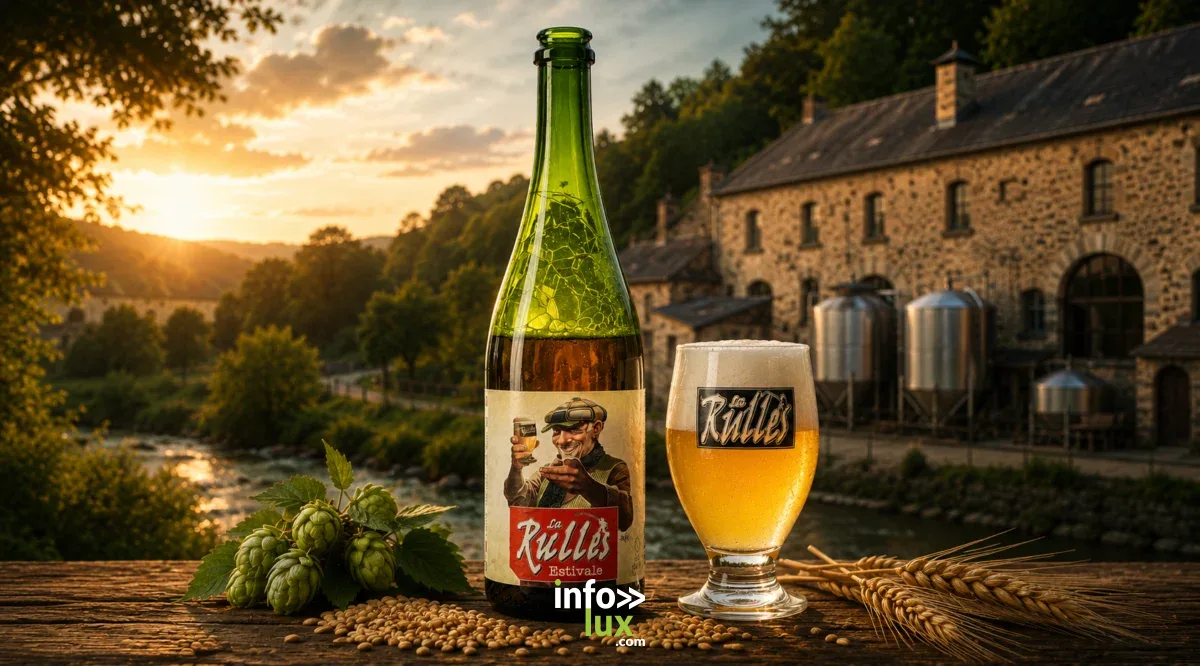 Houblon des Ardennes – brasserie à Rulles (Habay), province de Luxembourg