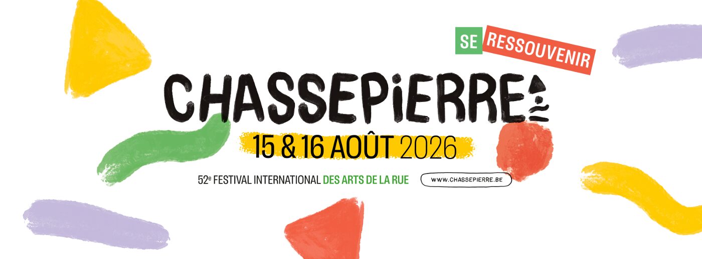 Affiche officielle 52ème Festival de Chassepierre 2026