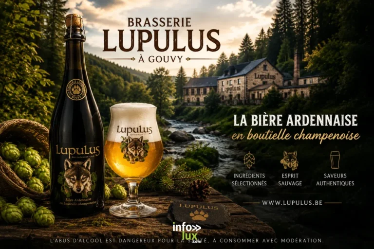 Brasserie Lupulus à Gouvy : la bière ardennaise en bouteille champenoise