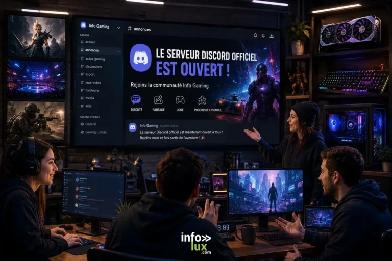 Gaming > Communauté > Info Gaming ouvre son serveur Discord officiel