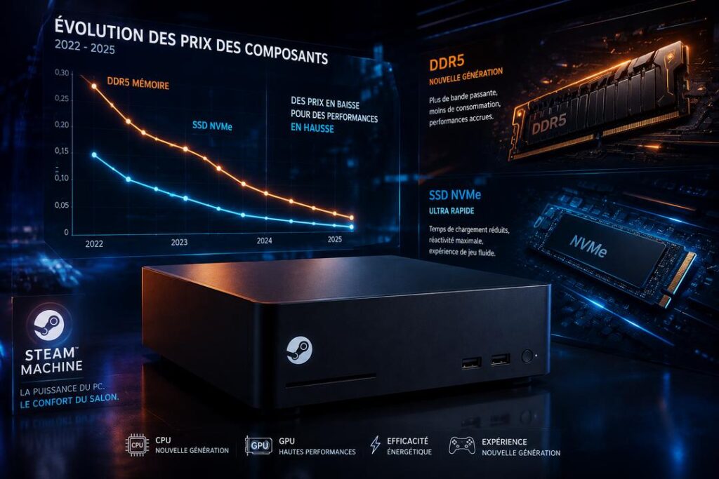 Gaming > Hardware > Valve confirme la sortie de sa Steam Machine pour l’été 2026
