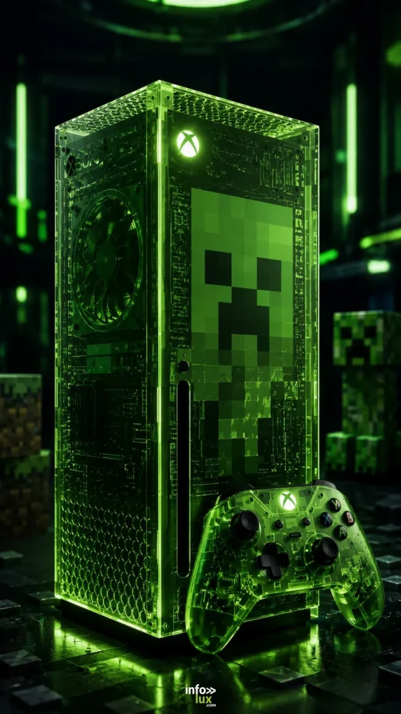 Gaming > Hardware > Xbox Series X25 Minecraft Limited Edition