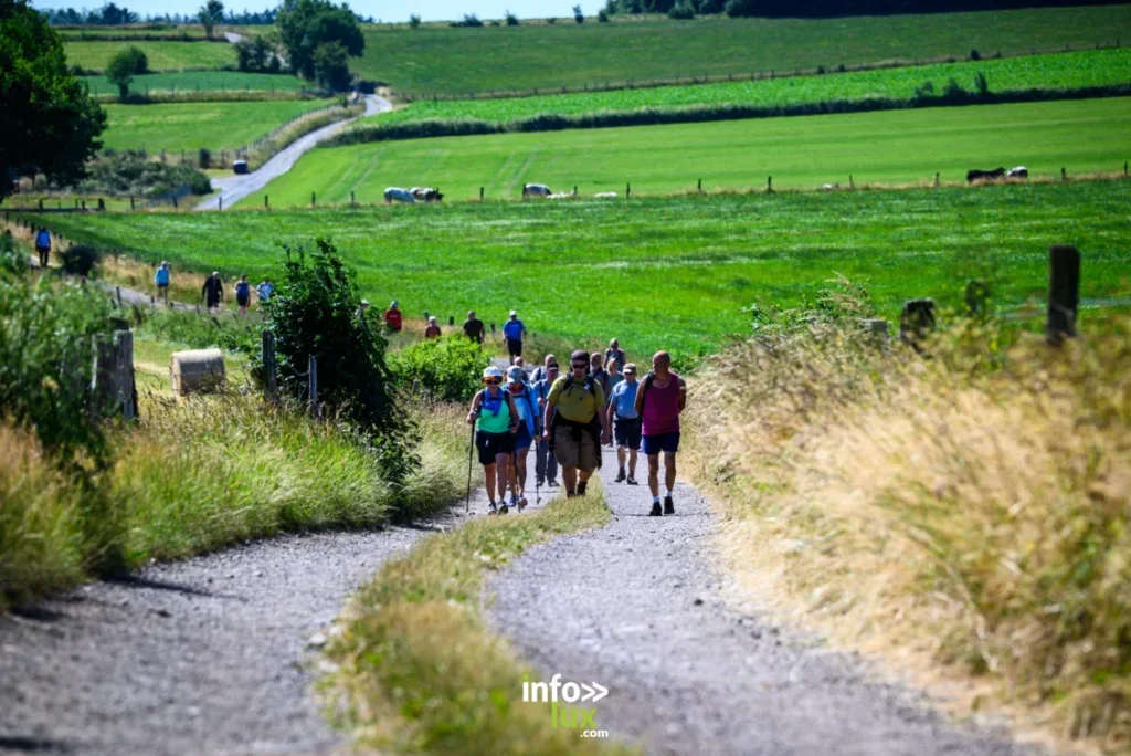 La MESA, c'est quatre jours de marche, de mémoire et d’amitié au cœur de l'Ardenne belge