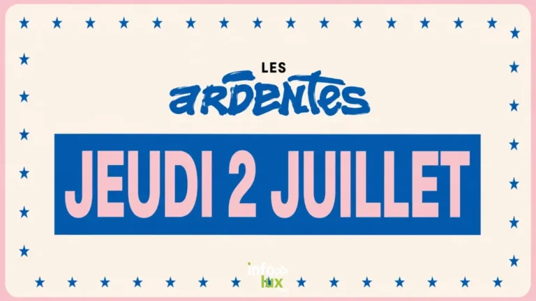 Les Ardentes 2026 : horaires, conflits et parcours conseillé du jeudi 2 juillet