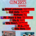 Apéritifs concerts à Stavelot