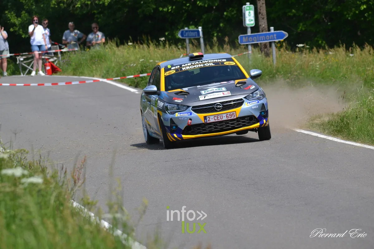 Opel Corsa Rally4 de Lander Depotter / Maelfait — Ardenne Rally Festival 2026 — Vainqueur Stellantis Rally Cup, 3e du général