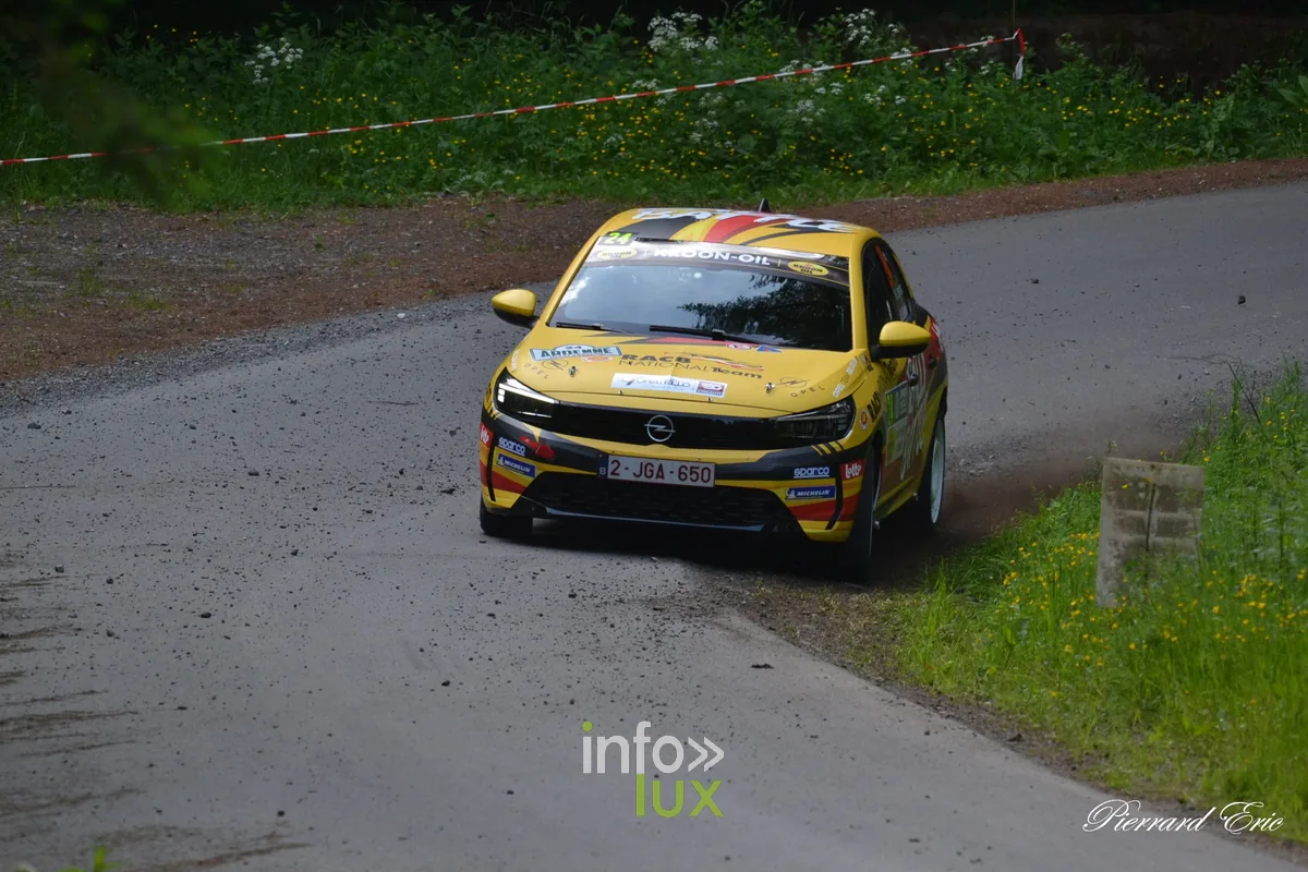 Opel Corsa Rally6 de Nolann Lejeune / Dethier — Ardenne Rally Festival 2026 — Vainqueur Rally6 (RC6)