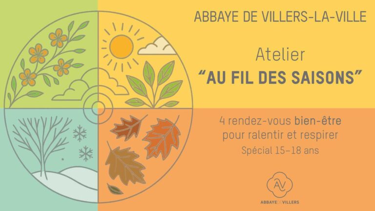 Villers-la-Ville > Patrimoine > Au fil des saisons (15-18 ans) à l’Abbaye de Villers 2026