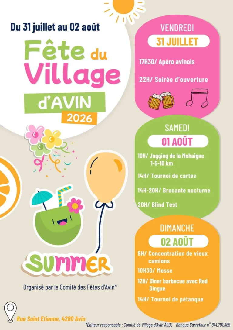 Hannut > Animation > Avin en fête
