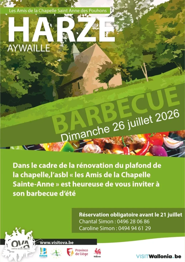 Aywaille > Animation > Barbecue à la chapelle Sainte-Anne