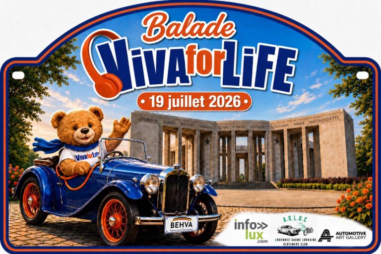 Bastogne > Balade automobile > Balade automobile au profit du Viva for Life – AGLOC