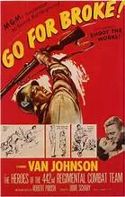 L'affiche du film « Go for Broke » (1951)