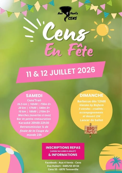 Tenneville > Animation > Cens en fête