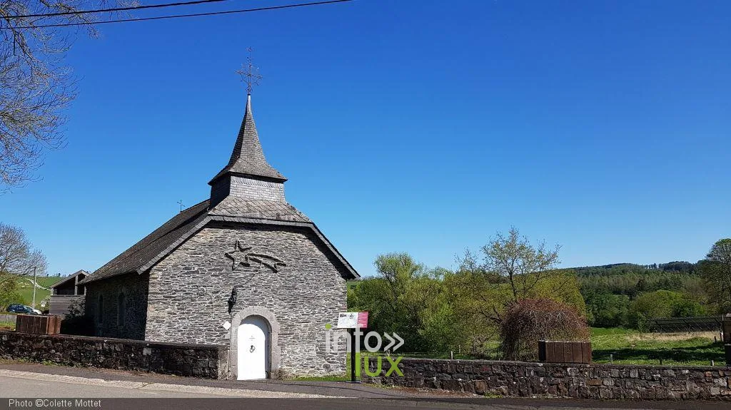 Le clocheton octogonal de la chapelle