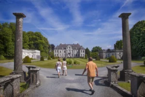 Parc du Château d'Attre a Brugelette, province de Hainaut