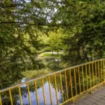 Parc du Waux-Hall a Mons, province de Hainaut