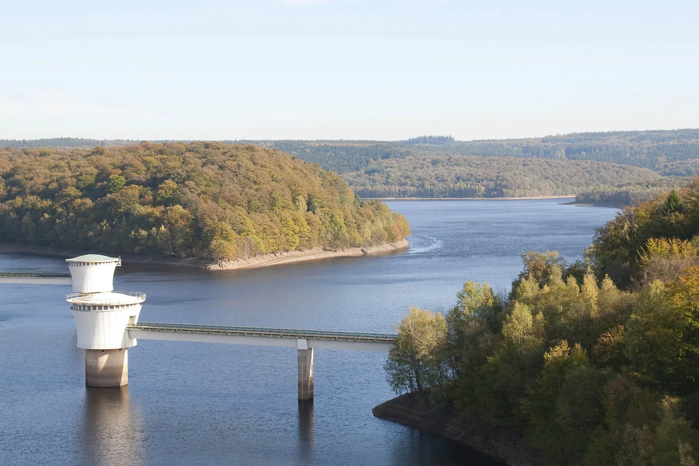 Lac et barrage de La Gileppe — Jalhay Lac et barrage de La Gileppe a Jalhay, province de Liege