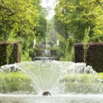 Les Jardins d'eau du château d'Annevoie a Anhée, province de Namur