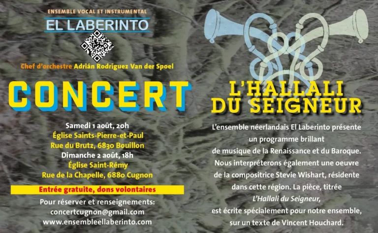 Bouillon > Concert > Concert de musique de la Renaissance et du Baroque