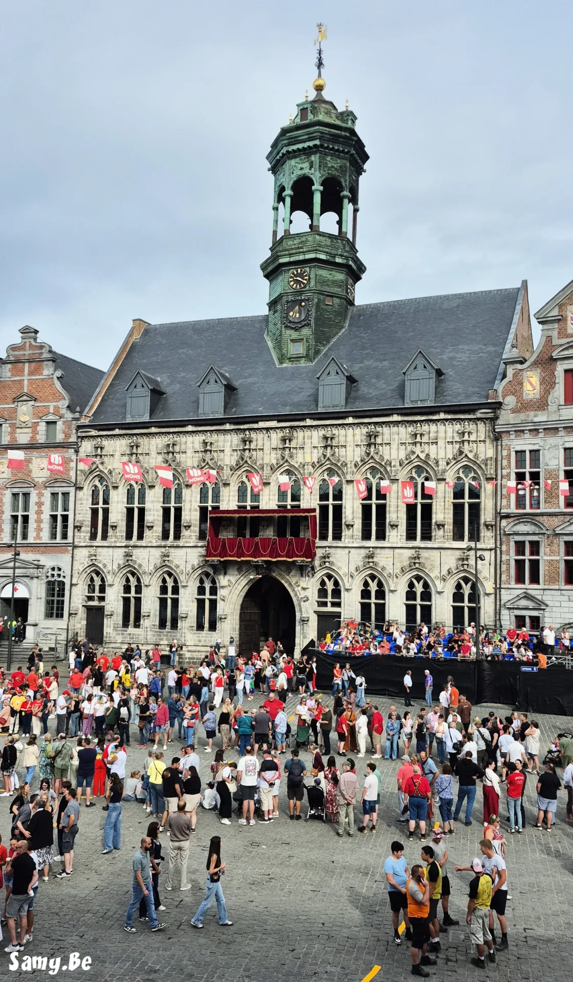 Grand-Place, Mons (Hainaut) — © Samy Harzallah / Samy.be