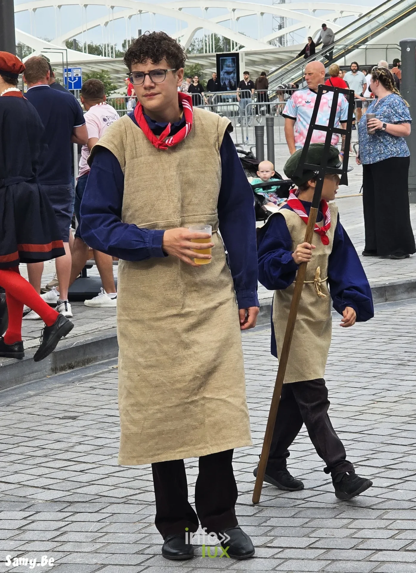 Doudou de Mons 2026 : procession de la Ducasse de sainte Waudru à Mons — photo 8