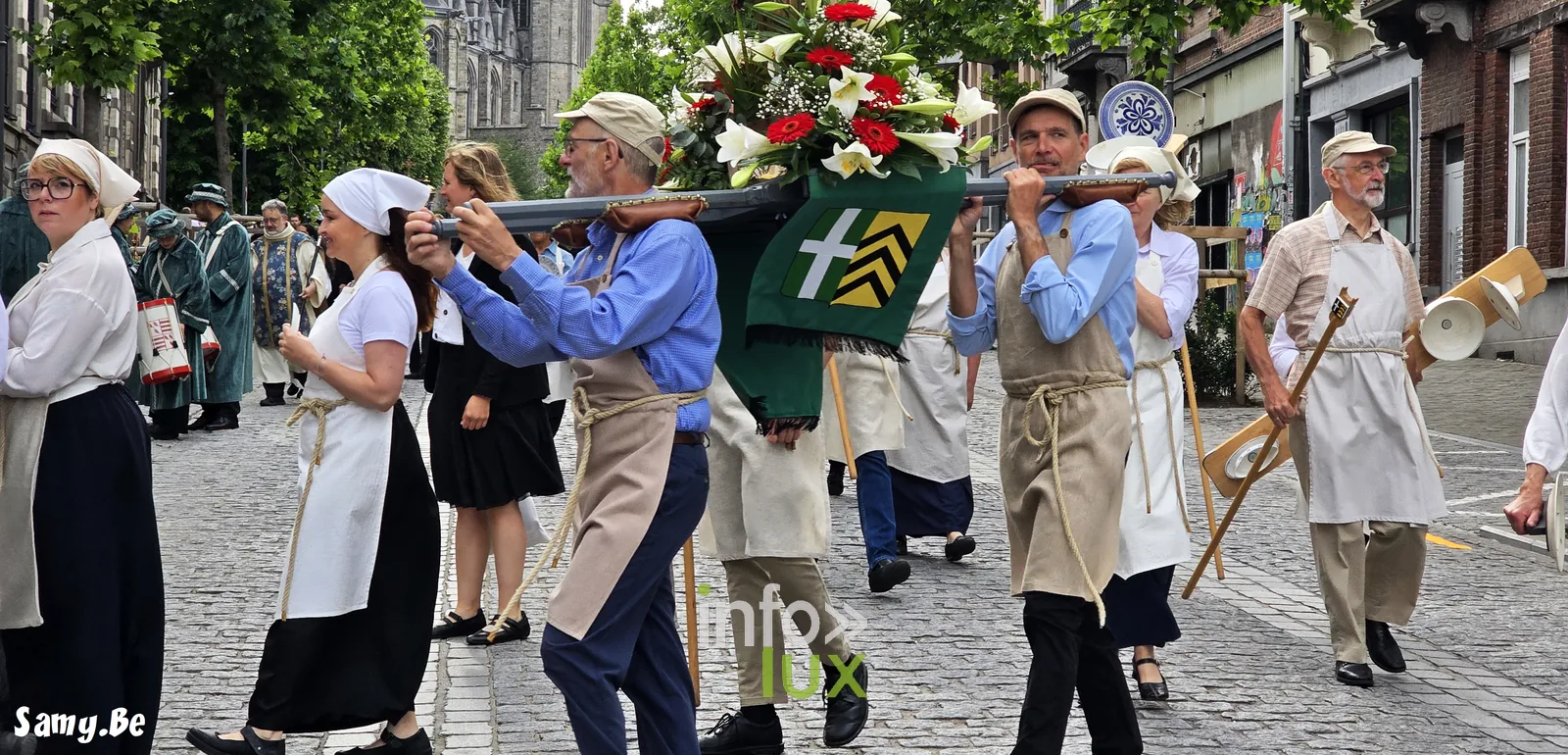 Doudou de Mons 2026 : procession de la Ducasse de sainte Waudru à Mons — photo 11