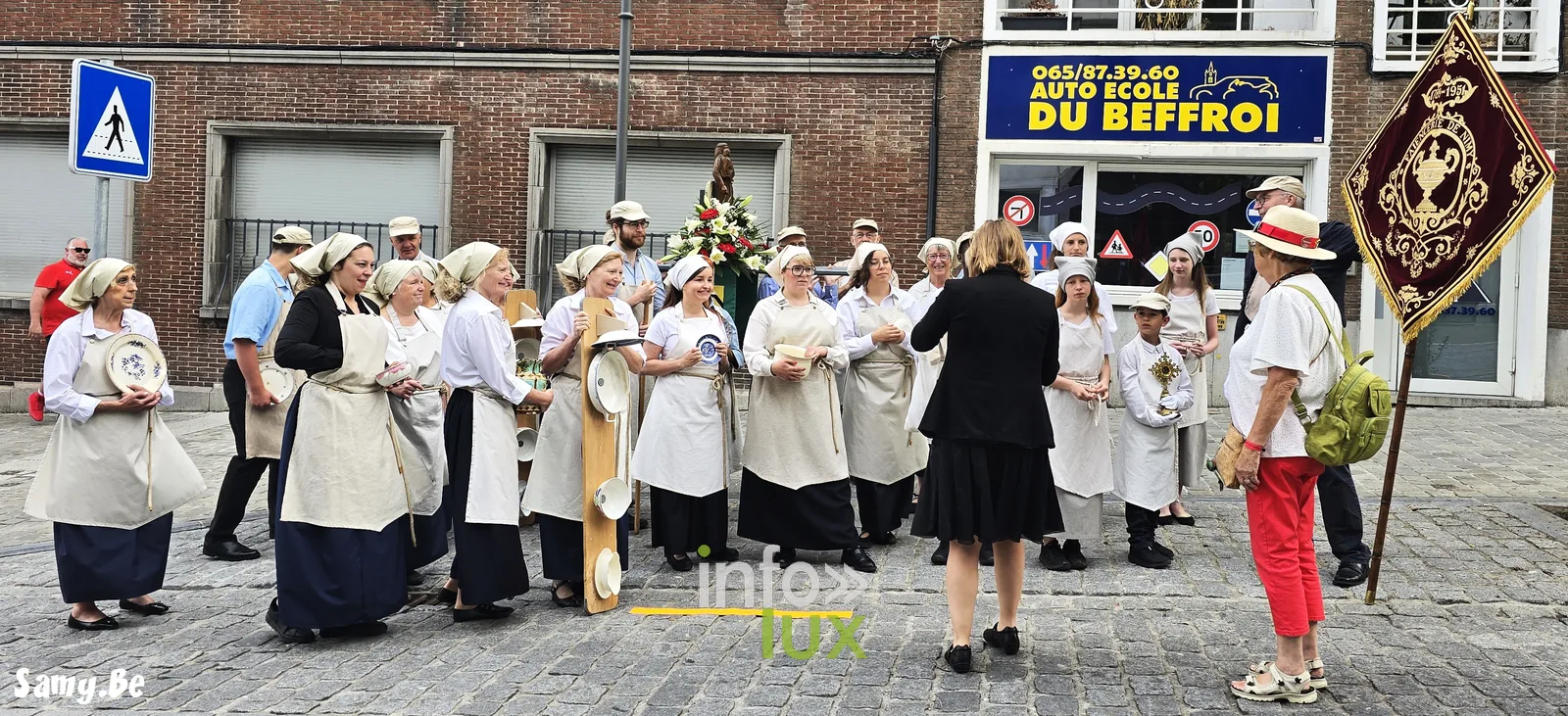 Doudou de Mons 2026 : procession de la Ducasse de sainte Waudru à Mons — photo 14