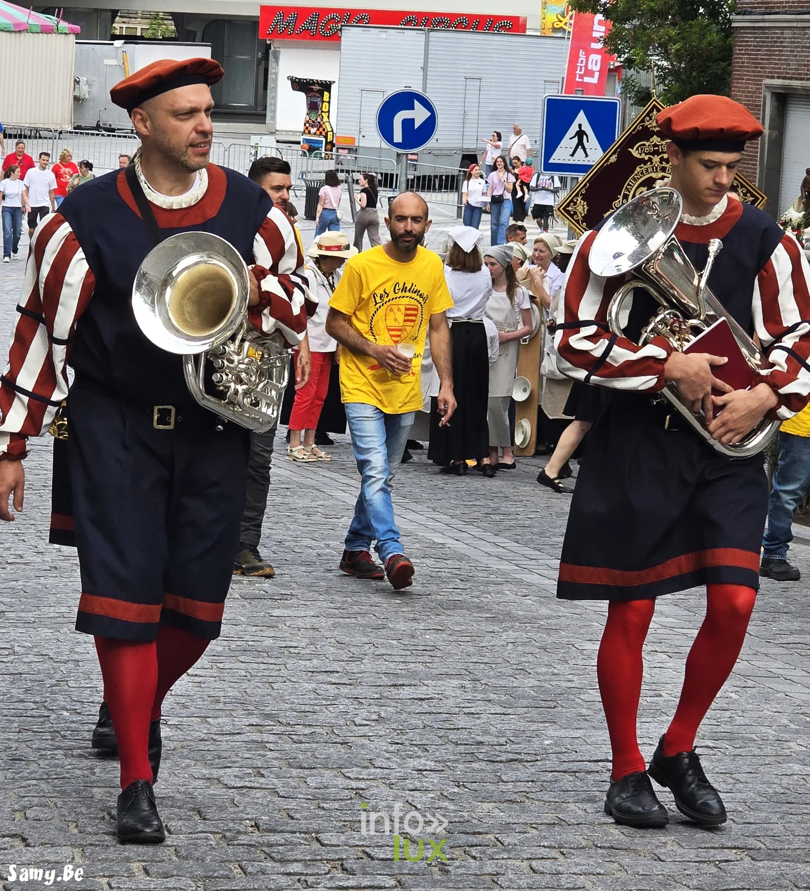 Doudou de Mons 2026 : procession de la Ducasse de sainte Waudru à Mons — photo 17
