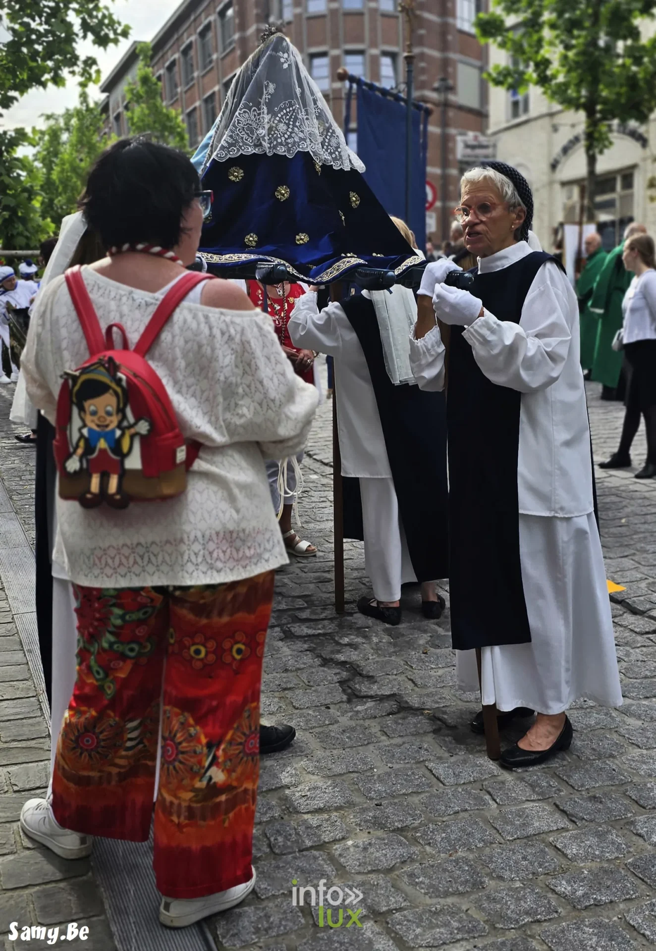 Doudou de Mons 2026 : procession de la Ducasse de sainte Waudru à Mons — photo 37