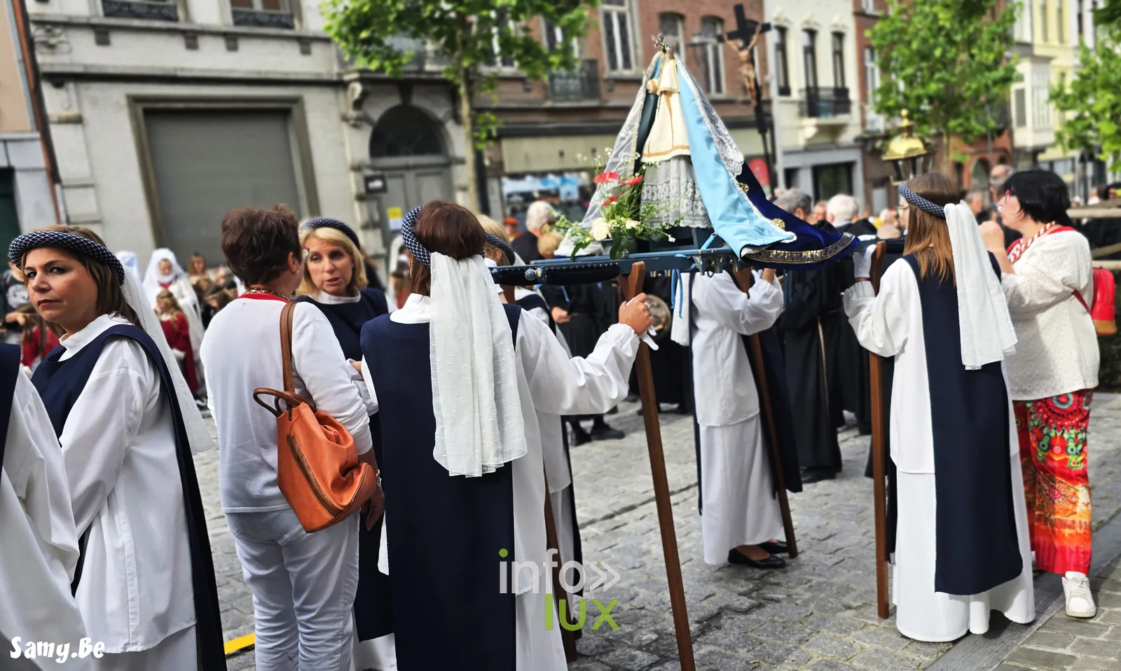 Doudou de Mons 2026 : procession de la Ducasse de sainte Waudru à Mons — photo 40