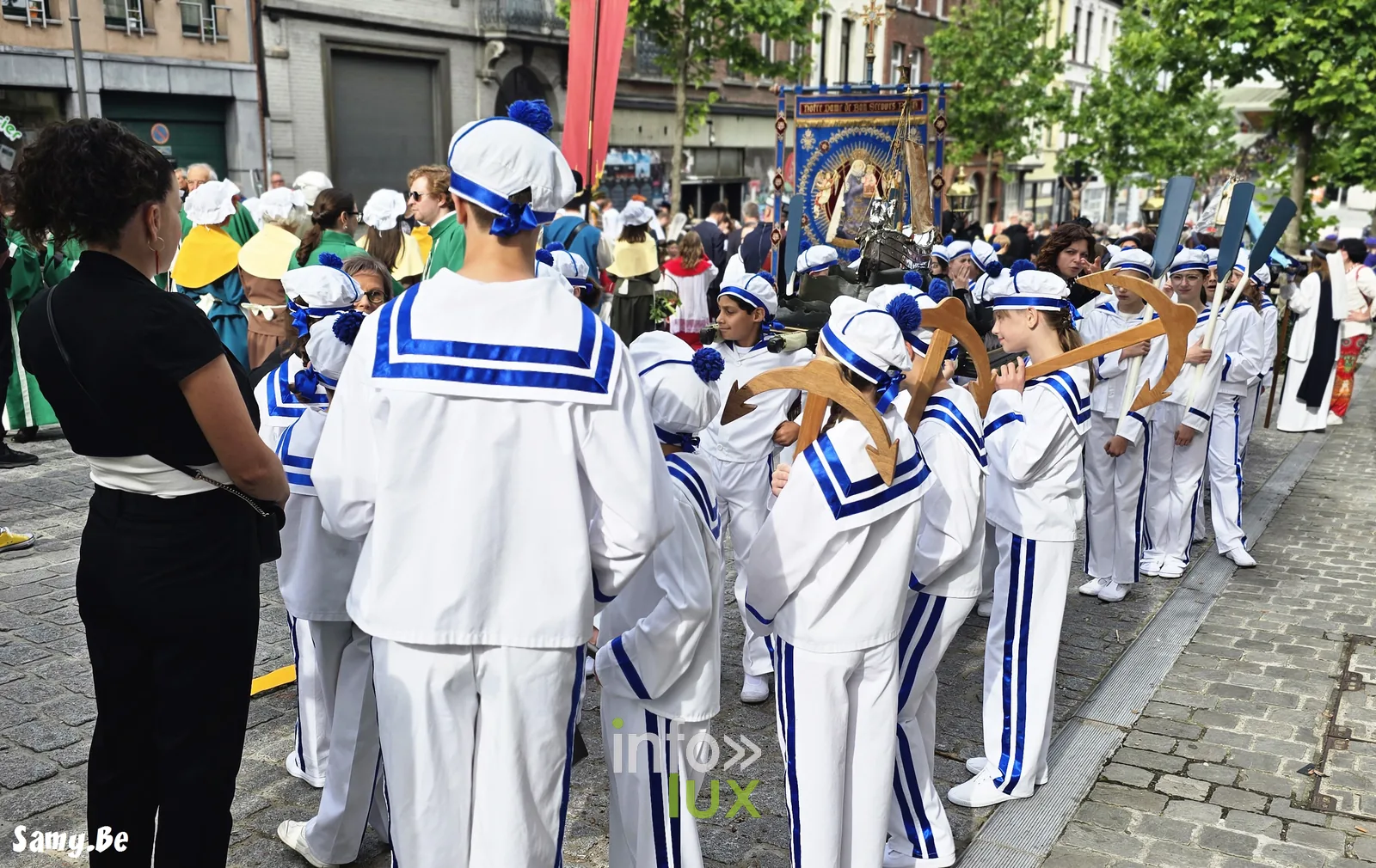 Doudou de Mons 2026 : procession de la Ducasse de sainte Waudru à Mons — photo 44