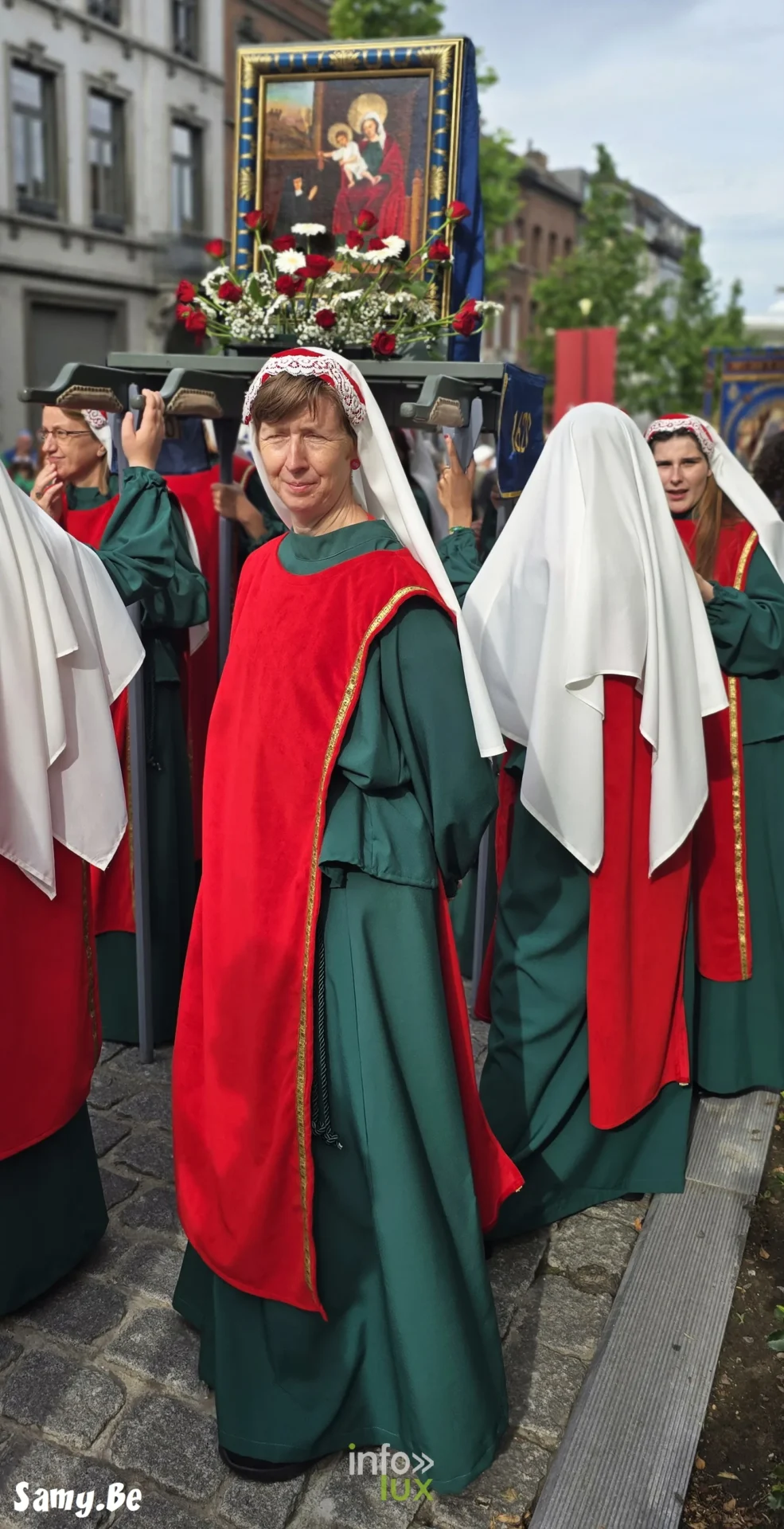 Doudou de Mons 2026 : procession de la Ducasse de sainte Waudru à Mons — photo 46