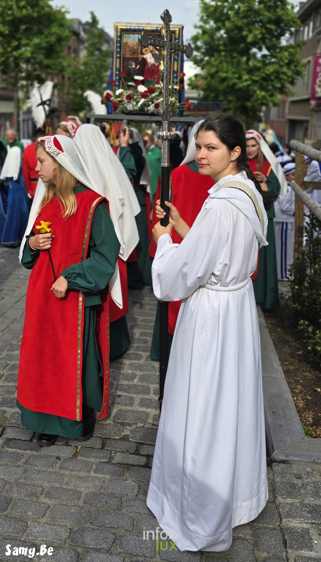 Doudou de Mons 2026 : procession de la Ducasse de sainte Waudru à Mons — photo 47