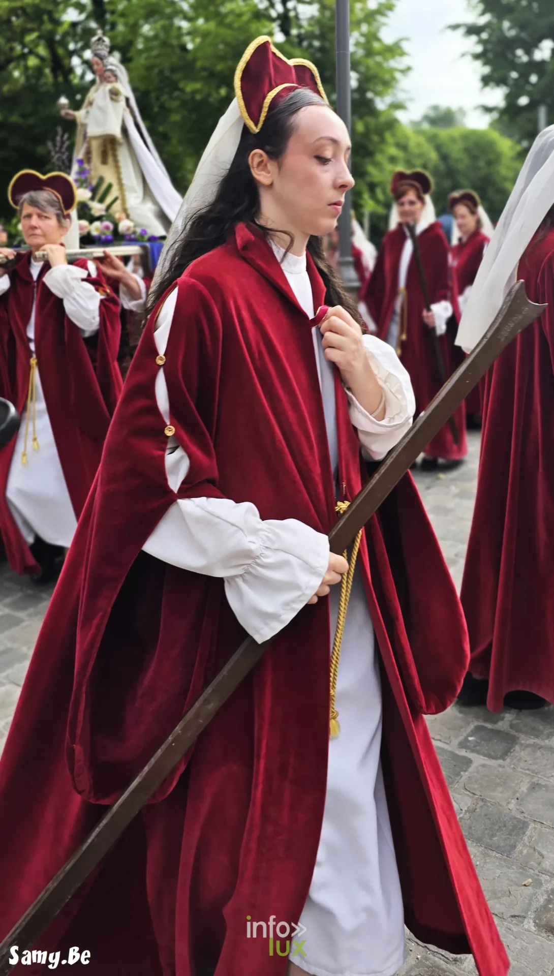Doudou de Mons 2026 : procession de la Ducasse de sainte Waudru à Mons — photo 48