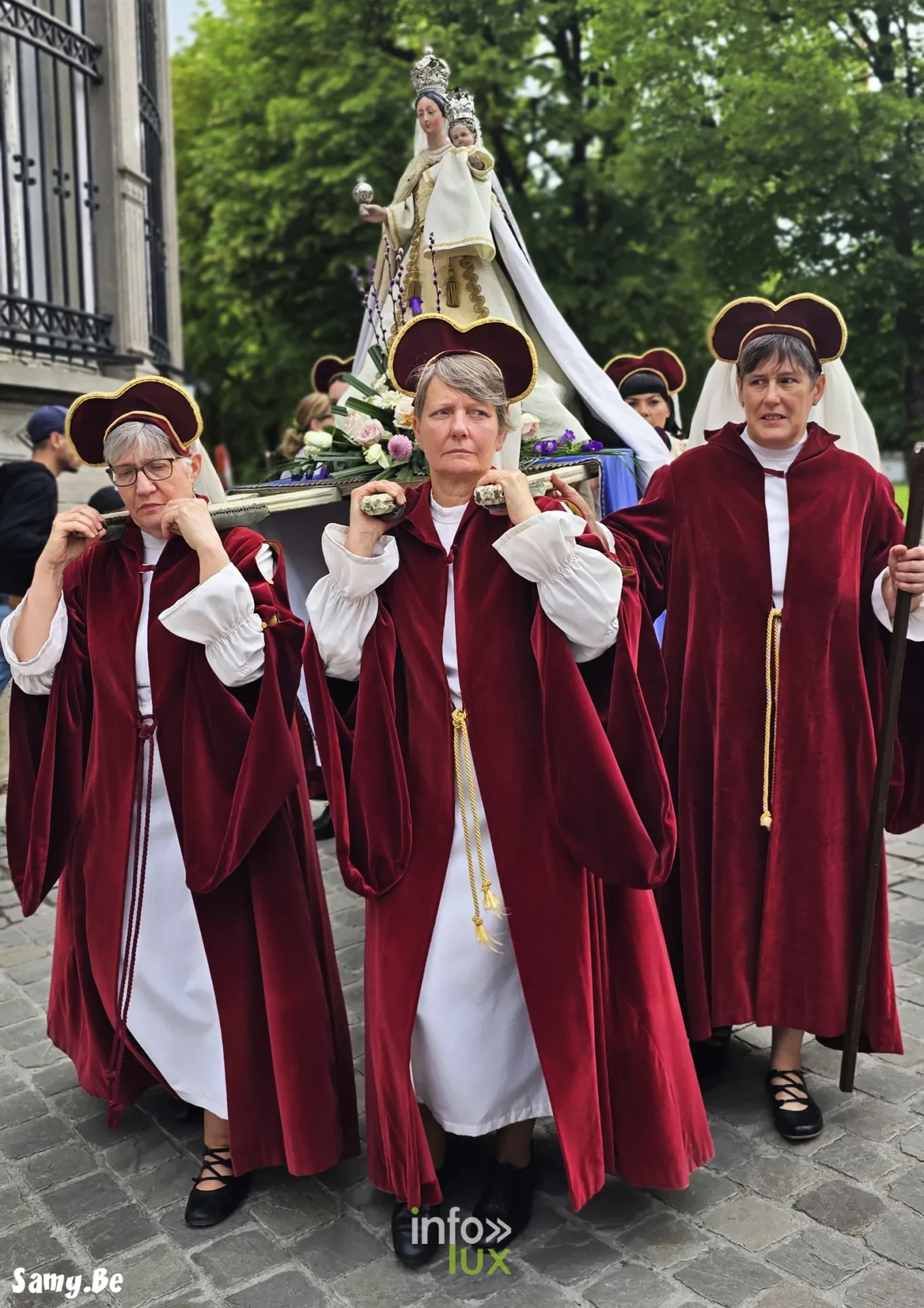 Doudou de Mons 2026 : procession de la Ducasse de sainte Waudru à Mons — photo 49
