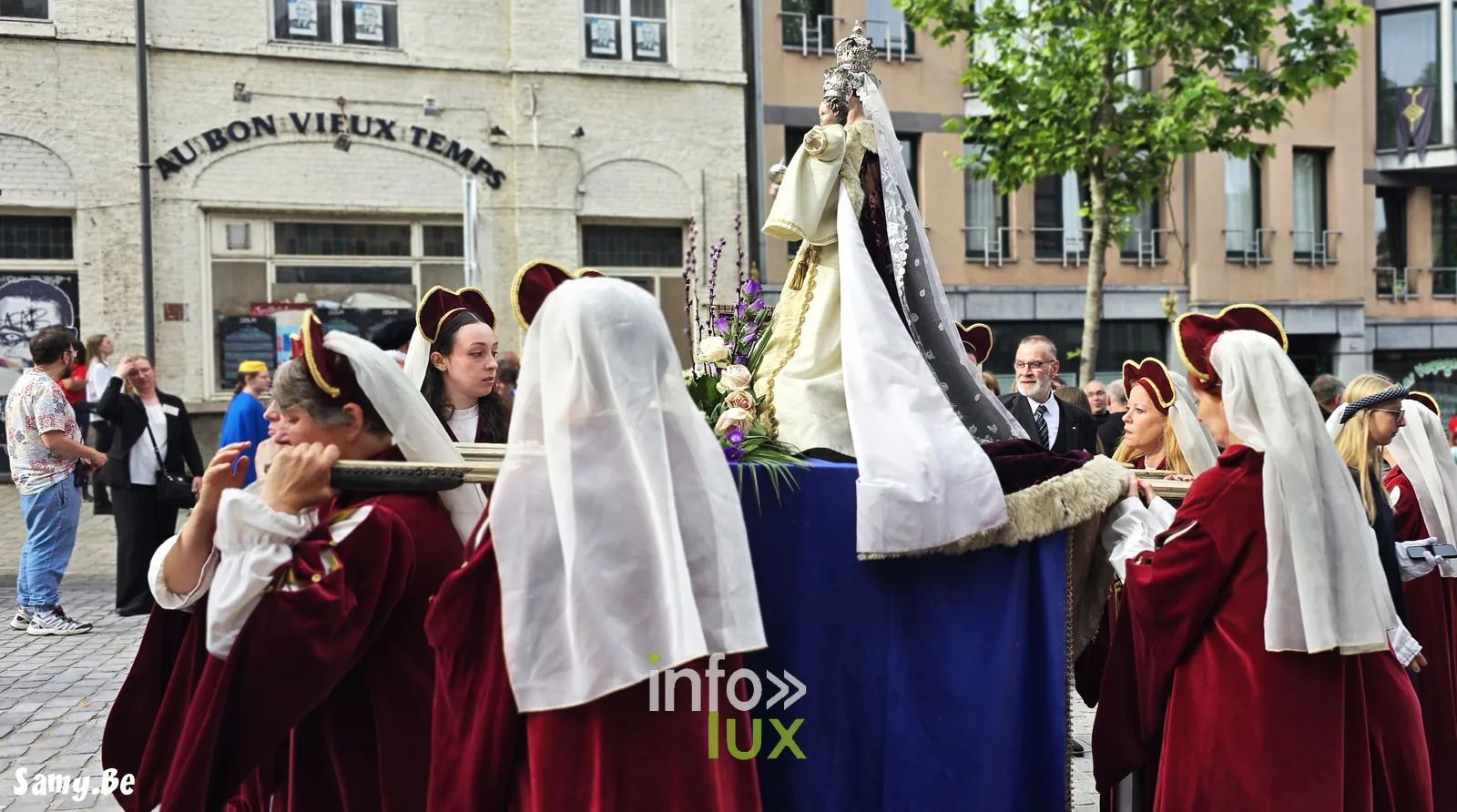 Doudou de Mons 2026 : procession de la Ducasse de sainte Waudru à Mons — photo 51