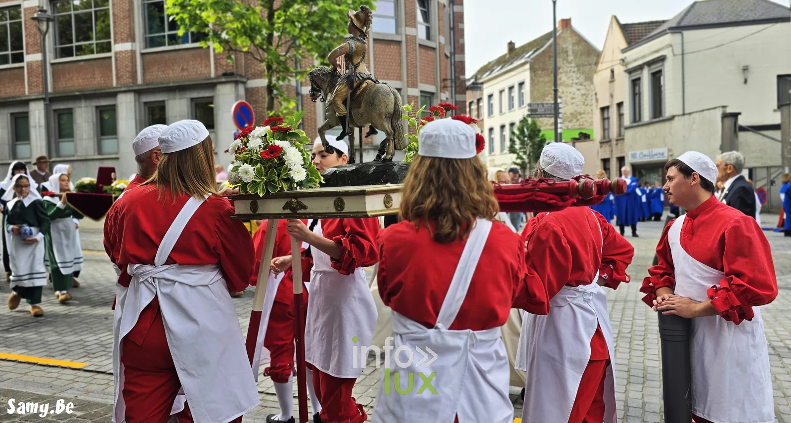 Doudou de Mons 2026 : procession de la Ducasse de sainte Waudru à Mons — photo 58