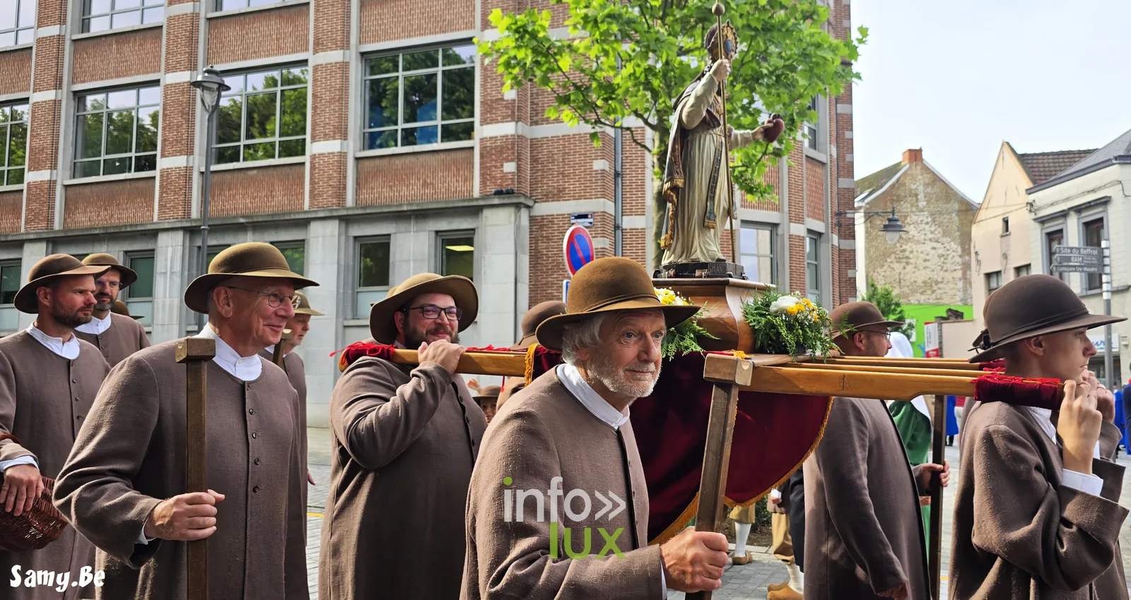 Doudou de Mons 2026 : procession de la Ducasse de sainte Waudru à Mons — photo 60