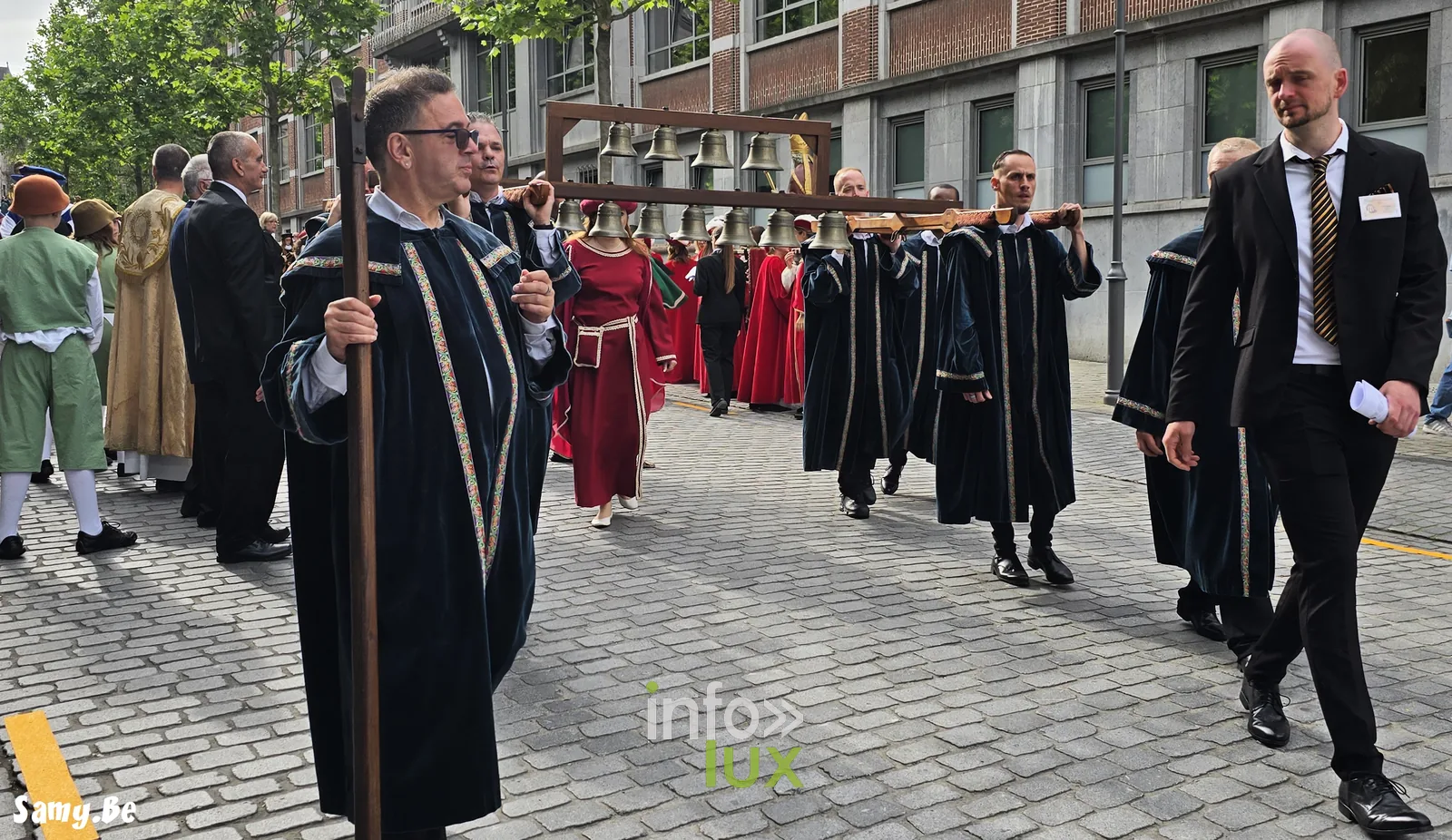 Doudou de Mons 2026 : procession de la Ducasse de sainte Waudru à Mons — photo 77