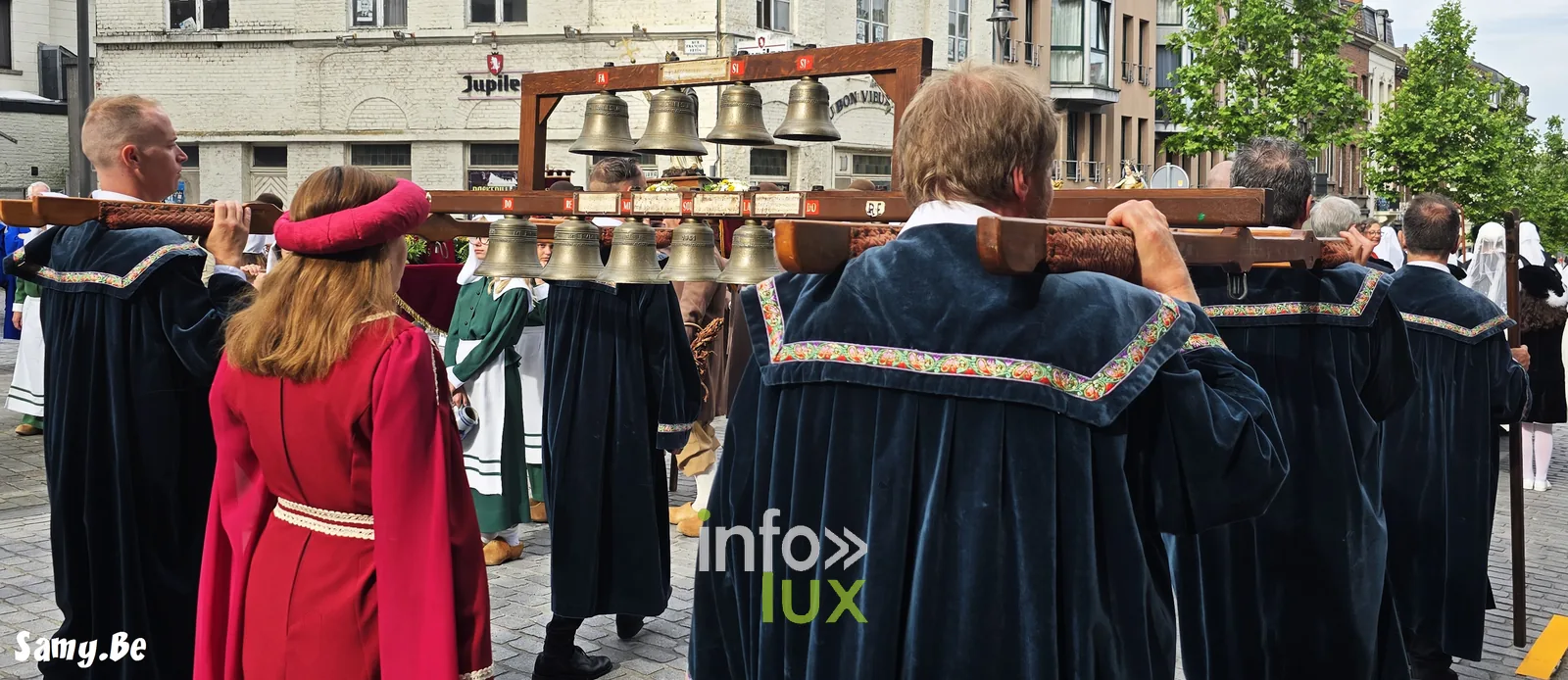 Doudou de Mons 2026 : procession de la Ducasse de sainte Waudru à Mons — photo 78