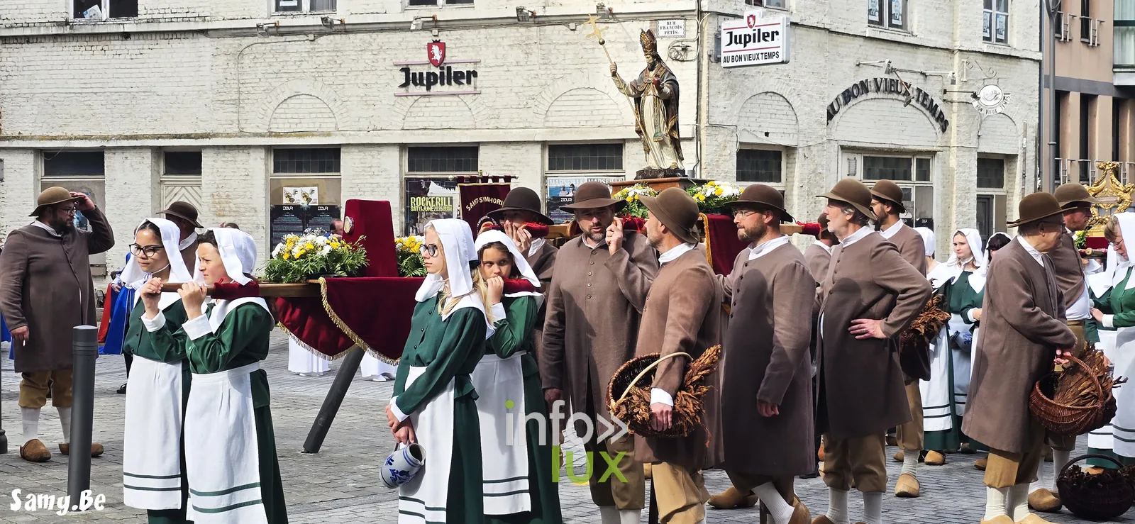 Doudou de Mons 2026 : procession de la Ducasse de sainte Waudru à Mons — photo 79