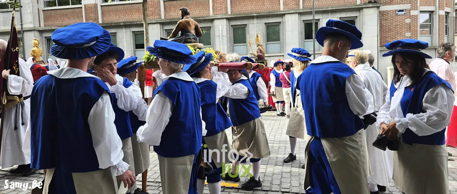 Doudou de Mons 2026 : procession de la Ducasse de sainte Waudru à Mons — photo 84