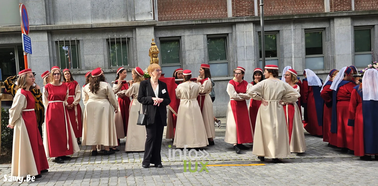 Doudou de Mons 2026 : procession de la Ducasse de sainte Waudru à Mons — photo 90