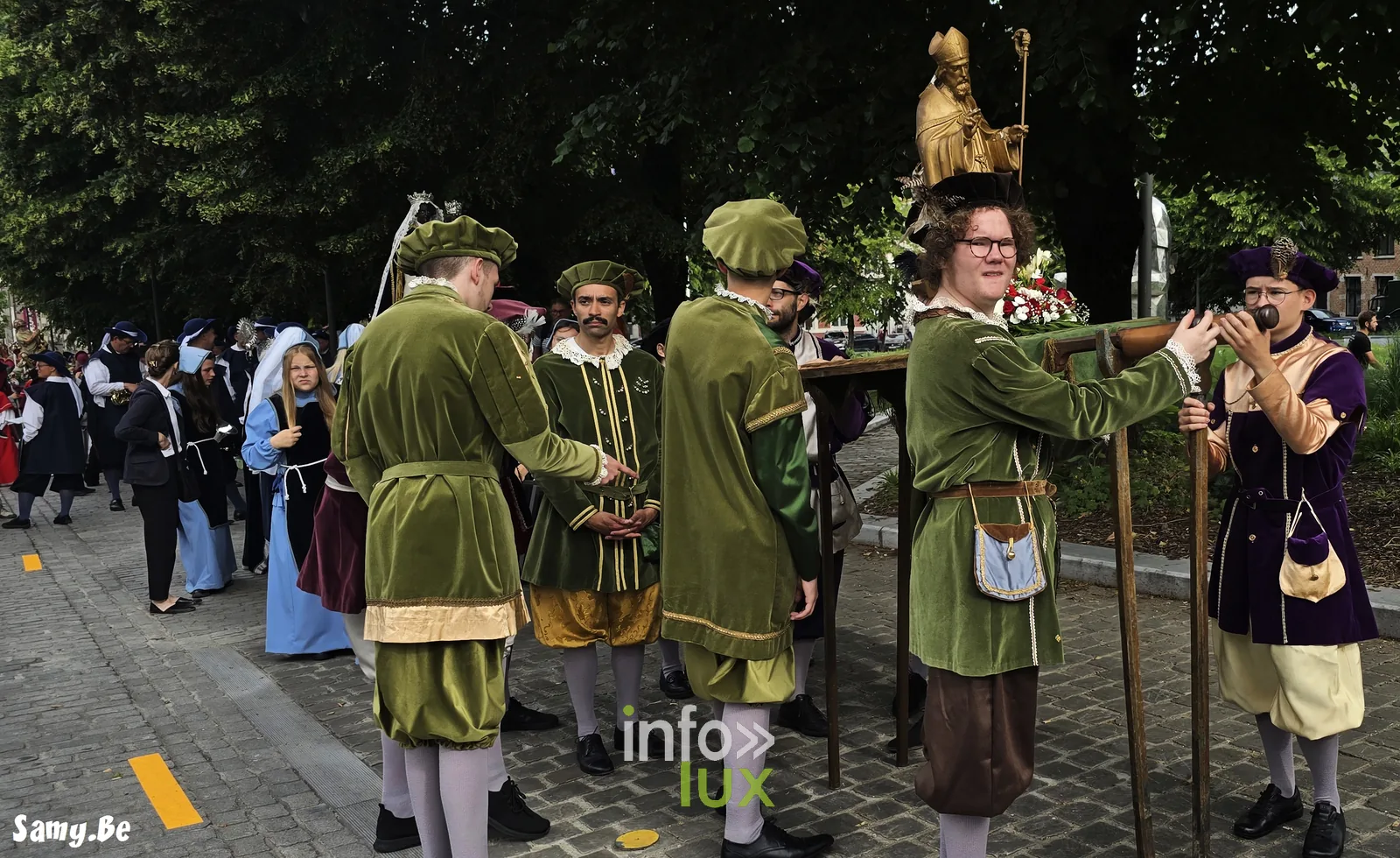 Doudou de Mons 2026 : procession de la Ducasse de sainte Waudru à Mons — photo 99