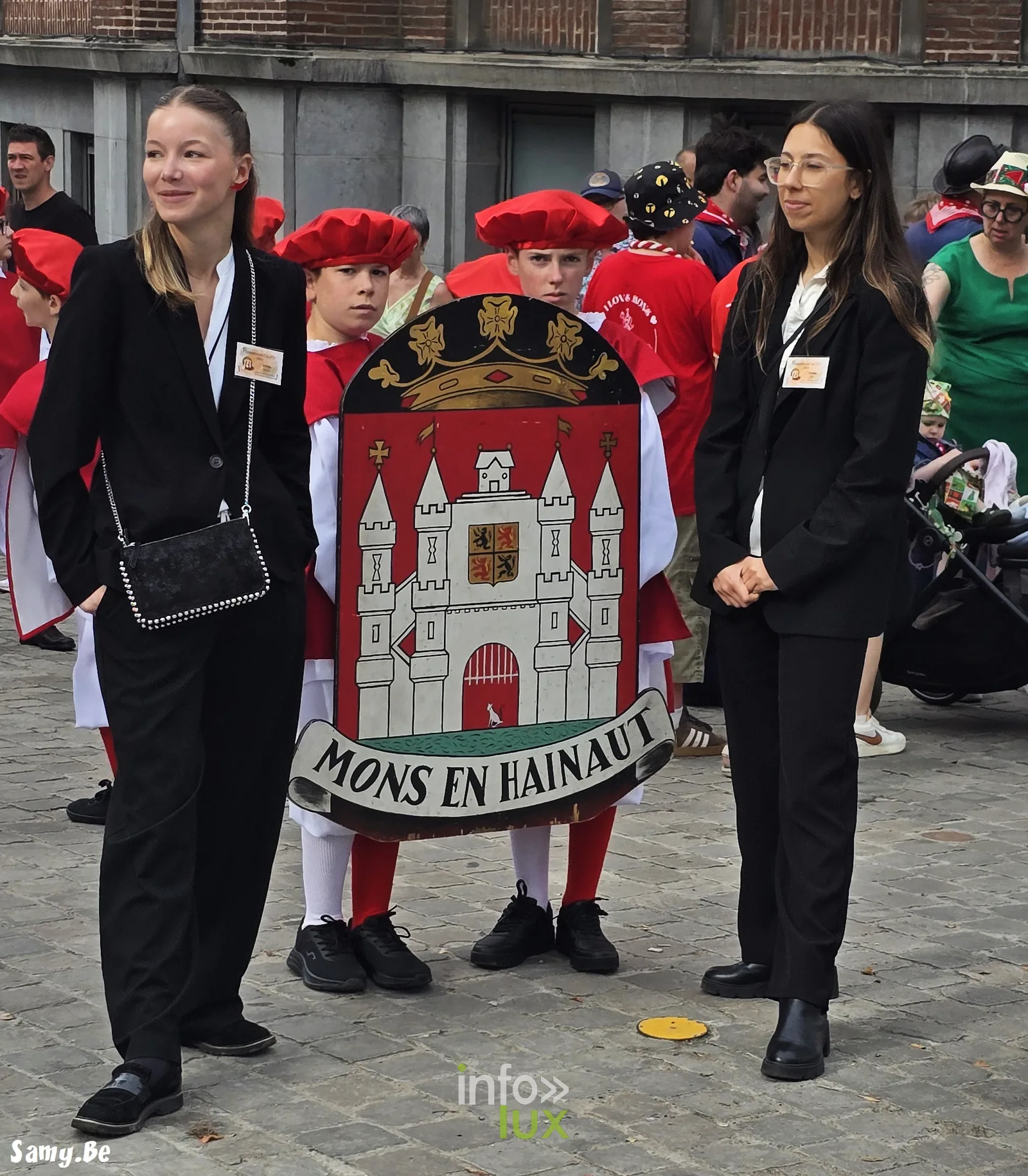 Doudou de Mons 2026 : procession de la Ducasse de sainte Waudru à Mons — photo 103