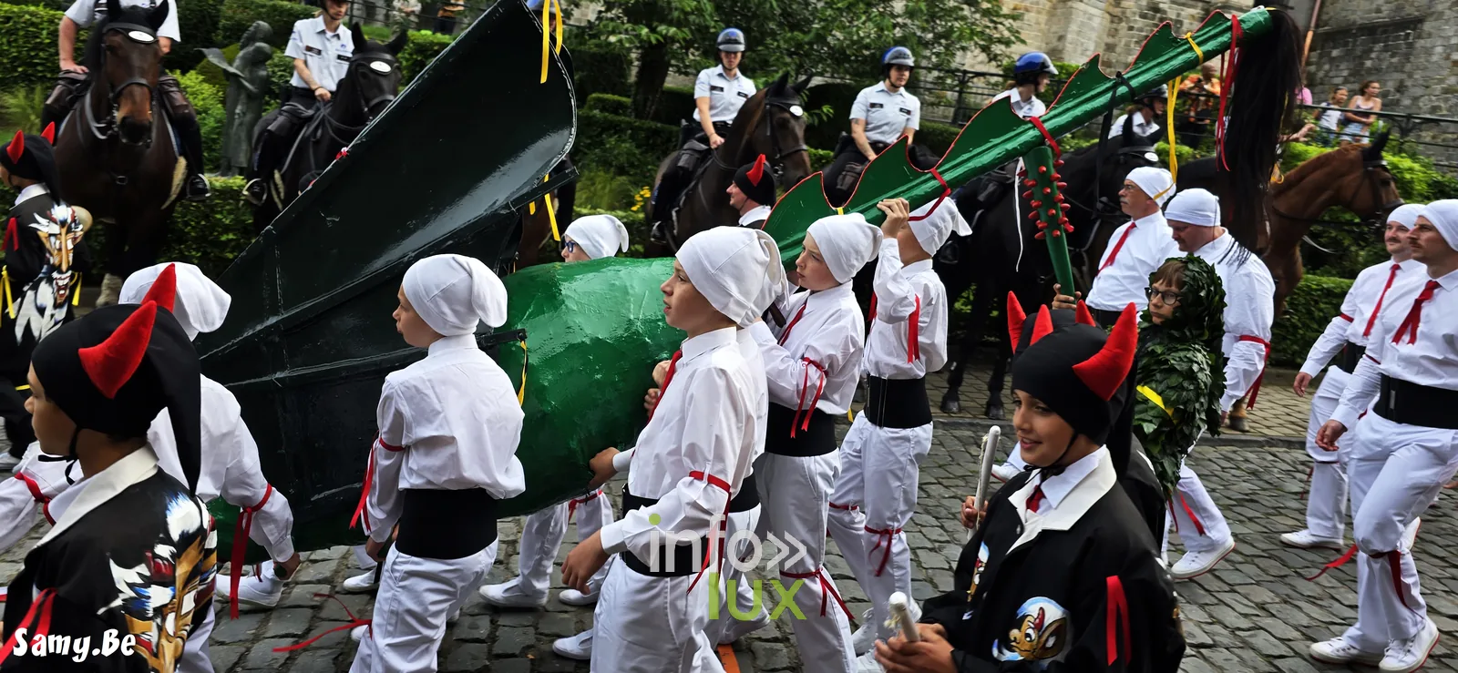 Doudou de Mons 2026 : procession de la Ducasse de sainte Waudru à Mons — photo 113