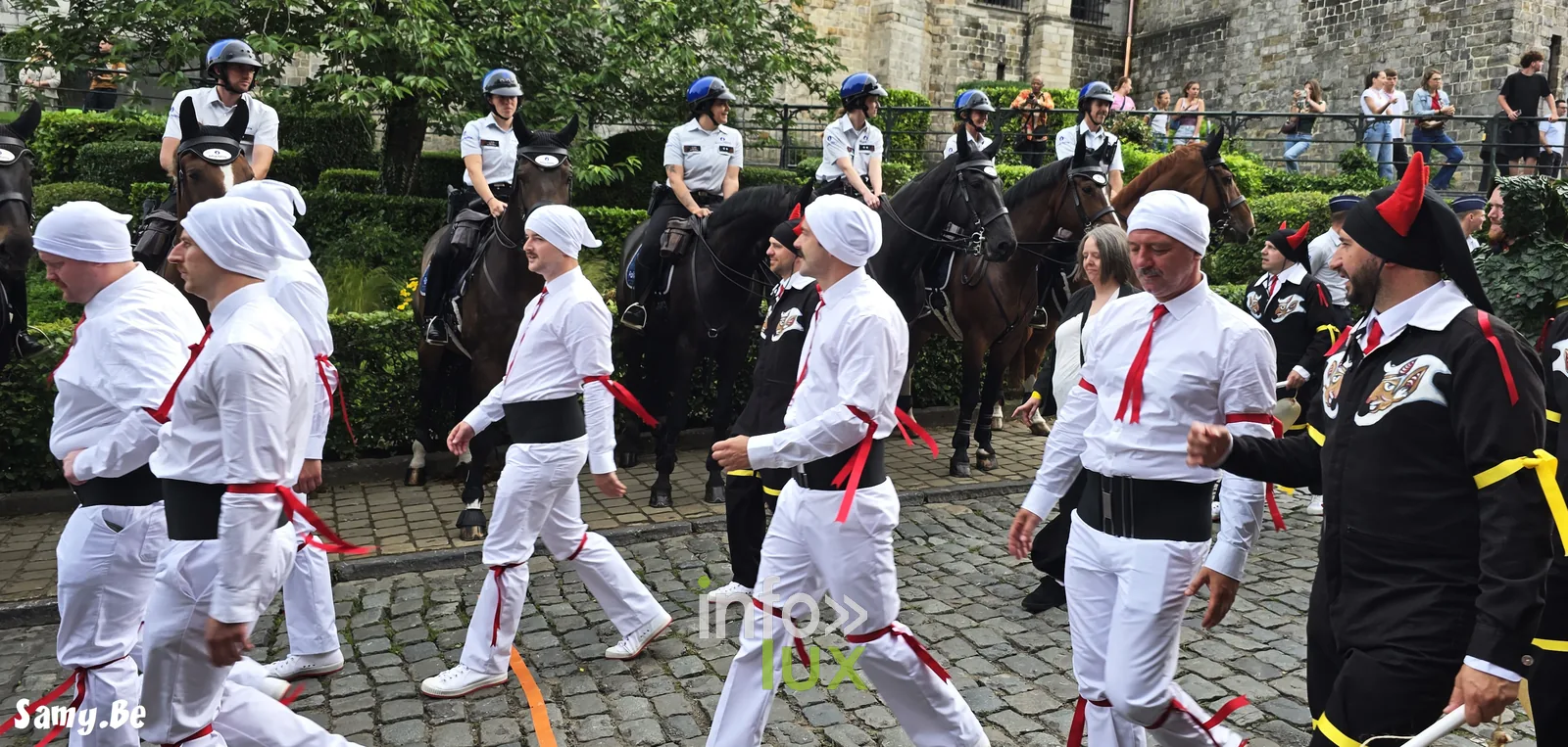 Doudou de Mons 2026 : procession de la Ducasse de sainte Waudru à Mons — photo 114